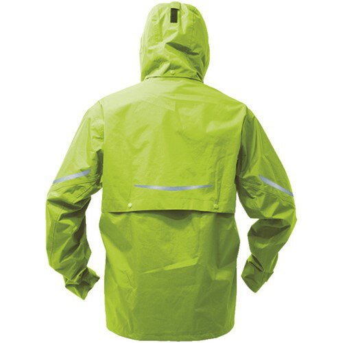 TRUSCO トラスコ中山 ベンチレーション(通気口)付レインスーツ シルバー LL レイングッズ [TRW360-71-LL] 販売単位：1 送料無料