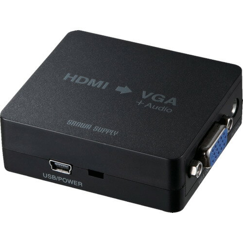 SANWA 変換コンバーター(HDMI信号VGAタイプ) [VGA-CVHD1] 販売単位：1 送料無料