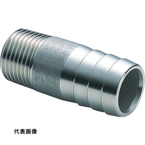 ステンレス製 FLOBAL 丸ホースニップル(SUS304TP) 04100467 [VRHN-10] 販売単位：1