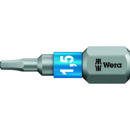 Rakuten - ドライバービット(トーションタイプ) Wera 840/1 BTZ ヘックスプラスビット 1.5 x 25 mm [056680] 056680 販売単位：1
