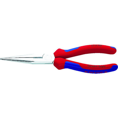 KNIPEX ロングラジオペンチ コンフォートハンドル クロムメッキ ...
