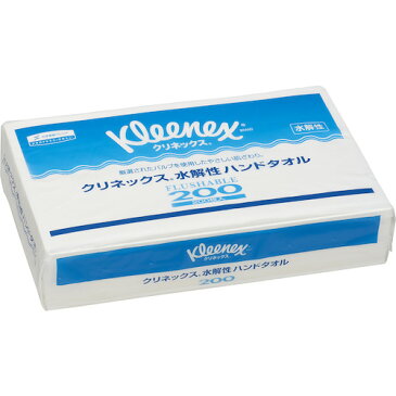 クレシア クリネックス 水解性 ハンドタオル 35Pk(200枚/Pk) [36400] 36400 販売単位：1 送料無料