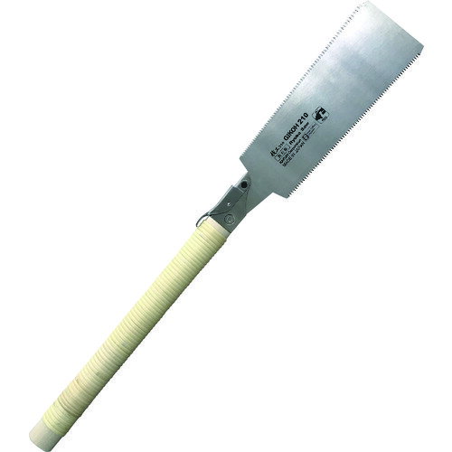 工具 ノコギリ のこぎり 大工 鋸?diy KAKURI 技工 替刃式両刃鋸210mm [41770] 41770 販売単位：1