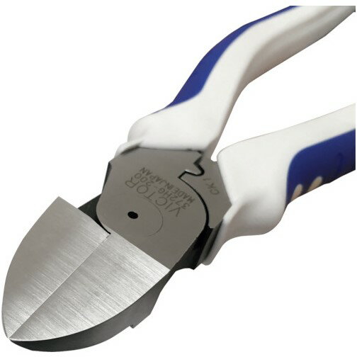 ニッパ 電工用 ビクター ハイグレード 偏芯VA線ニッパ(薄刃)(エラストマーカバー付き)200mm [372HG-200] 販売単位：1 送料無料