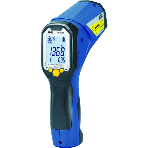 A&D レーザーマーカー付き赤外線放射温度計 AD-5634 [AD5634] AD5634 販売単位：1 送料無料
