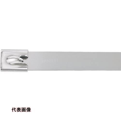 結束バンド 工具 ケーブル 配線 固定 ステンレス製 PANDUIT MLTタイプ 自動ロック式ステンレススチールバンド SUS304 幅12.7mm 長さ434mm 50本入り MLT4EH15-LP [MLT4EH15-LP] 販売単位：1 送料無料
