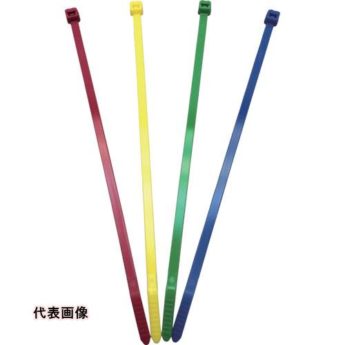 結束バンド 工具 ケーブル 配線 固定 屋内用 PANDUIT ナイロン結束バンド 黄 幅2.5×長さ99 (1000本入) ..