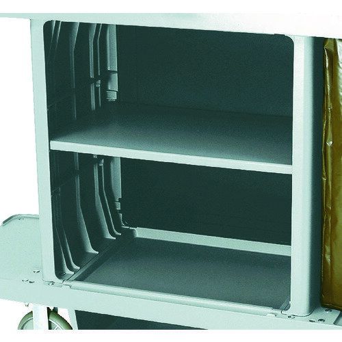 ラバーメイド 【売切廃番】ハウスキーピングカート用中棚キット プラチナ [RM6195PT] 販売単位：1 送料無料