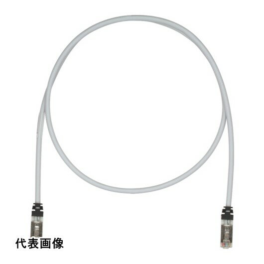 PANDUIT CAT6A/CAT6 シールドパッチコード 2m ライトグレー STP6X2MIG [STP6X2MIG] 販売単位：1 送料無料