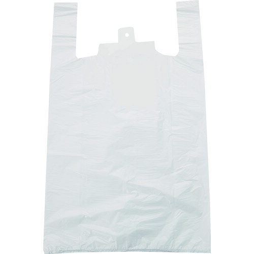 TRUSCO トラスコ中山 レジ袋 60/50号 580X490(345)mm 乳白 100枚入 [TRB60-50-W] TRB6050W 販売単位：1 その1