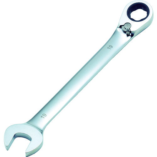 TRUSCO トラスコ中山 切替式ラチェットコンビネーションフラワーレンチ 13mm [TRGT...