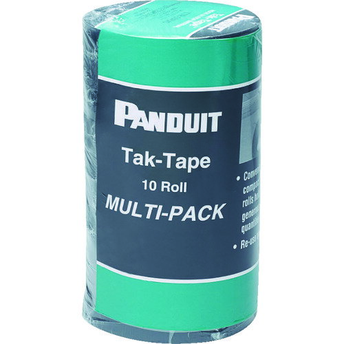 結束バンド 工具 ケーブル 配線 固定 ファスナータイプ PANDUIT タックテープ(ロールタイプ)10.6mX10巻入り [TTR-35RX0] TTR35RX0 販売単位：1 送料無料