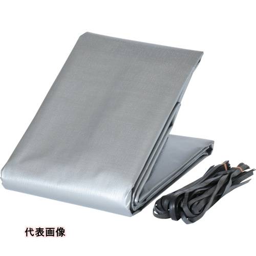 萩原 ターピー UVトラックシート#4000 2号 小型トラック シルバー 2.3m×3.5m [UVTS2] 販売単位：1 送料..