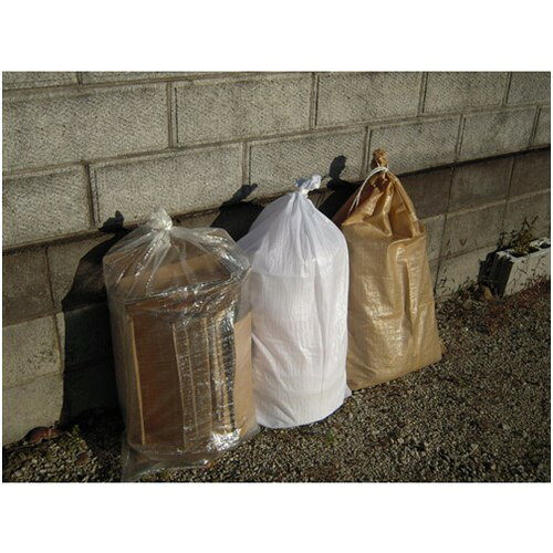 ユタカメイク PE収集袋 48cm×62cm 10枚入 半透明 [W-91] W91 販売単位：1