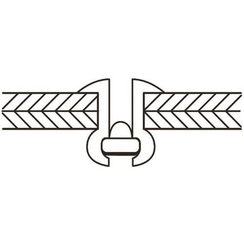 エビ ブラインドリベット(ステンレス/スティール製) 5-8(20本入) エコパック [NSS58MP] NSS58MP 販売単位：1
