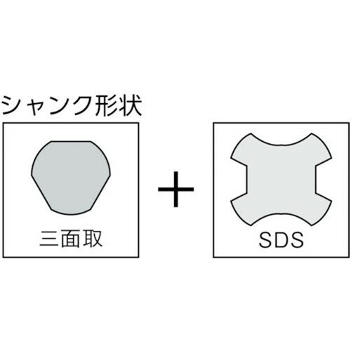 ハウスB.M サイディング・ウッドコアドリル(ボディのみ)70mm [SWB-70] 販売単位：1 送料無料