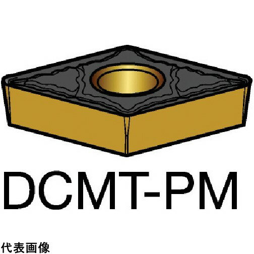 ｜6096484 [DCMT11T304PM] 10個セット 商品画像については実際の製品と異なる場合がございます。あくまでも商品のスペックをご確認の上ご注文をお願いいたします。※この商品は受注発注の商品です。その為メーカーに在庫がない場合がございます。その場合は大変申し訳ございませんがキャンセルとさせて頂きます。予めご了承下さい。6096484特長優れた耐摩耗性と良好な切刃じん性です。用途一般旋削鋼加工用。仕上げおよび中仕上げ加工用。仕様適合被削材：PMKチップ形状：菱形 55°刃長(mm)：11.2279厚さ(mm)：3.96875チップ逃げ角(°)：7コーティング：PVD加工形態：中切削ブレーカー：PMコーナR(mm)：0.3969仕様2PVDノンコーティングサーメット質量2.200G原産国スウェーデン「ルーペスタジオ」では、拡大鏡(虫眼鏡/ルーペ)、双眼鏡、単眼鏡、望遠鏡などのレンズ製品を主に取り扱っております。工具製品は常には在庫しておらずお取りよせとなります。ご了承下さい。刃先交換式工具 旋削工具用チップサンドビック コロターン107 関連商品へ