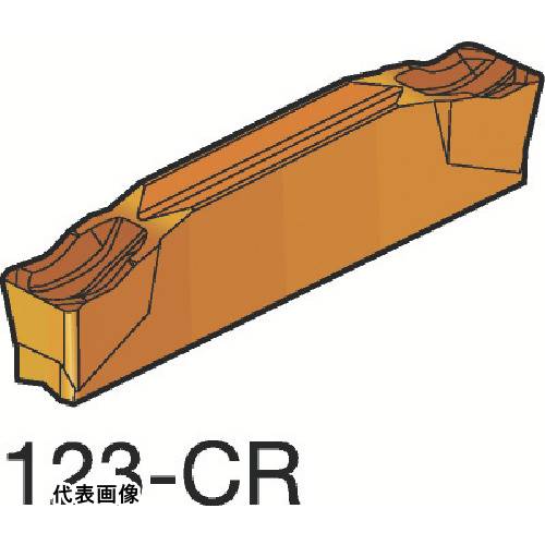 樂天商城 - ターニングチップ SANDVIK コロカット1・2 突切り加工用チップ(320) 1125 [L123G2-0300-0503-CR 1125] 10個セット 送料無料
