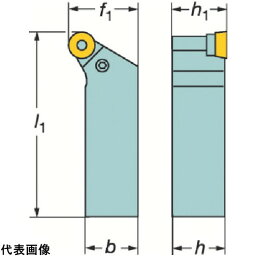 工具ターニングホルダー サンドビック T-Max P ポジチップ用シャンクバイト(210) [PRGCR 3225P 16] 販売単位：1 送料無料