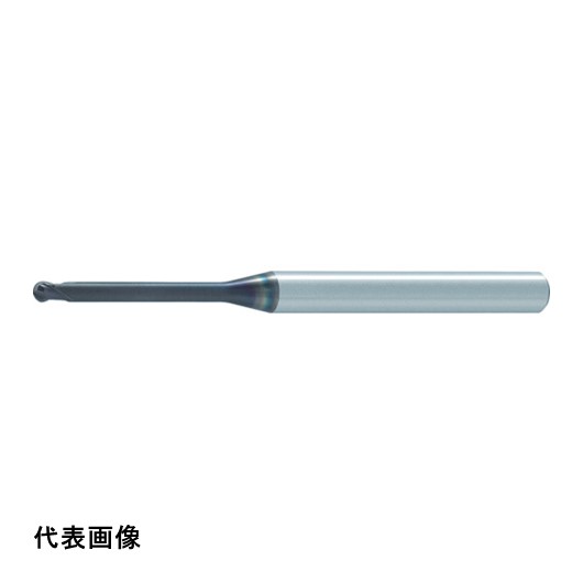 三菱 2枚刃エムエスプラスロングネック 超硬ボールエンドミル1.2mm [MP2XLBR0060N120S06] 販売単位：1 送料無料