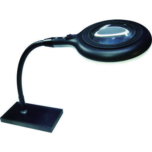 NOGA ノガLEDスタンド 拡大鏡付LEDドーナッツスタンド [LED6400] 販売単位：1 送料無料