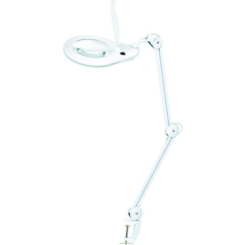 クランプ取付型 SK アーム式LED拡大鏡 2倍 Φ170mm [LS2-175A] 販売単位：1 送料無料