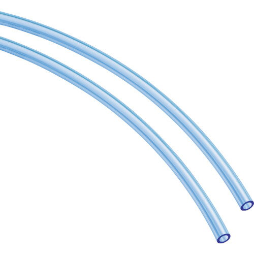 PISCO ソフトポリウレタンチューブ クリアブルー 8×5mm 100M [UC0850-100-CB] 販売単位：1 送料無料