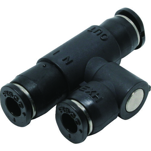 ピスコ 急速排気弁 トリプルユニオン [EQY-4] 販売単位：1