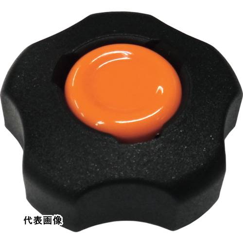 コノエ ノブスターN 黒-オレンジ M10(10個入) [KNOBSTARN-BO-10] KNOBSTARNBO10 販売単位：1