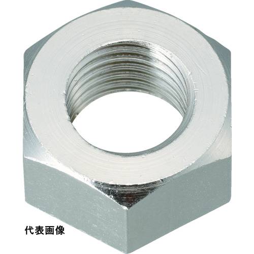 TRUSCO トラスコ中山 六角ナット1種 真鍮ニッケル M10×1.5 10個入 [B93-0010] 販売単位：1