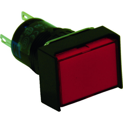 IDEC φ16長角形照光押しボタンスイッチ [AL6H-M14R] 販売単位：1