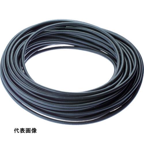 Rakuten - PANDUIT コルゲートチューブ ポリエチレン スリット付き 黒 内径10mm 30.48m [CLT38F-C20] 販売単位：1 送料無料
