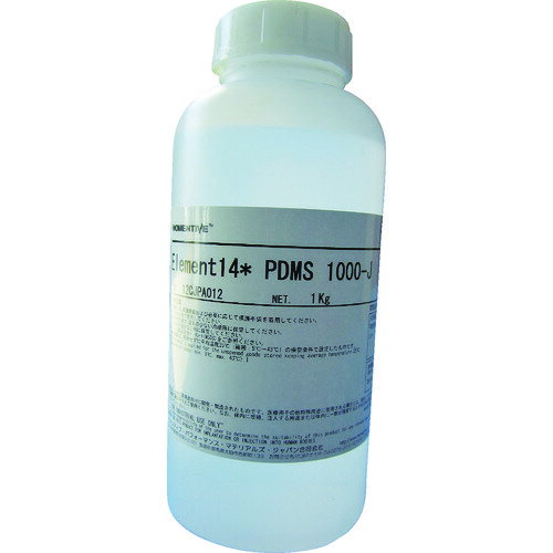 モメンティブ ジメチルシリコーンオイル ELEMENT14 PDMS 1000-J 1kg [ELEMENT14PDMS1000-J] 販売単位：..