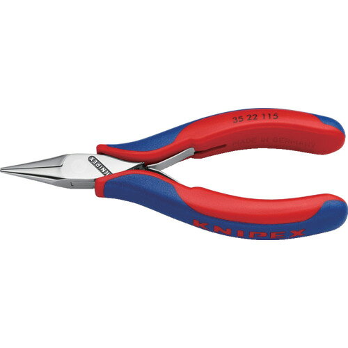KNIPEX 精密用プライヤー 半丸 115mm [3522-115] 販売単位：1 送料無料