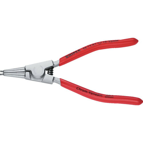 KNIPEX 軸用スナップリングプライヤー 10-25mm [4613-A1] 販売単位：1 送料無料