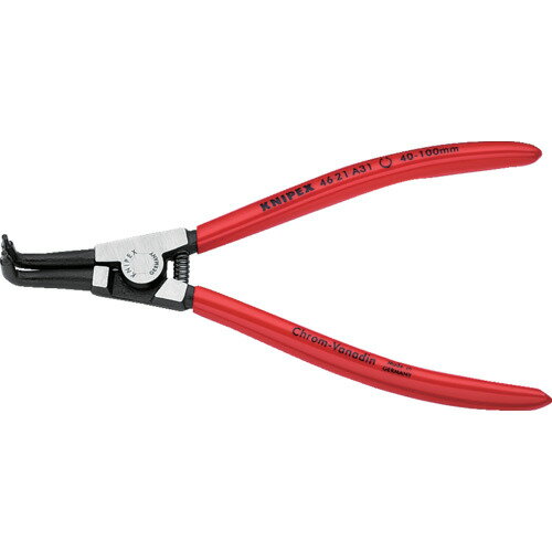 KNIPEX 軸用リングプライヤー90度 40-100mm [4621-A31] 販売単位：1 送料無料