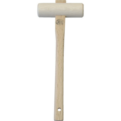 ハンマー 工具 おすすめ 木製 盛光 木槌 75mm トラスコ トンカチ [MKHN-0075] 販売単位：1 送料無料