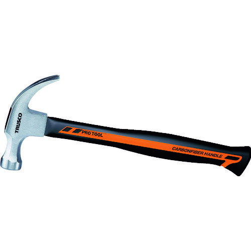 TRUSCO トラスコ中山 くぎ抜きハンマー(カーボンファイバー柄) #1 [TKNH-10C] 販売単位：1
