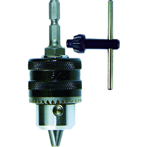 電動工具用 VESSEL ドリルチャック キー付タイプ No.BH-19E(口径1.0~10) [BH-19E] 販売単位：1