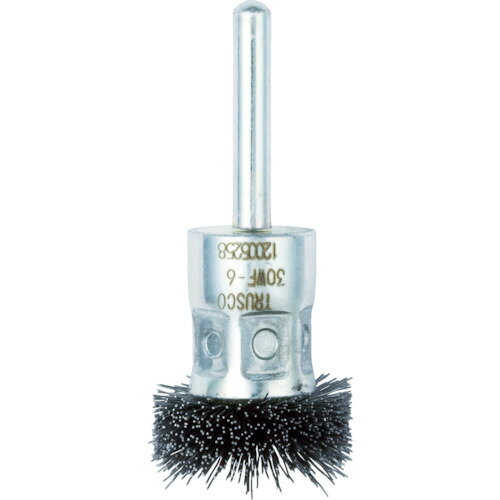 フラワー型ブラシ TRUSCO トラスコ中山 フラワー型 ワイヤーブラシ 30パイ [30WF-6] 販売単位：1