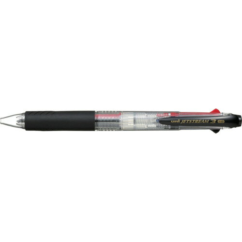 Rakuten - uni ジェットストリーム3色ボールペン太字 透明 [SXE340010.T] 販売単位：1