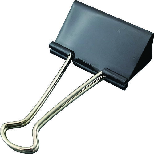 サンケー ダブルクリップ超特大 (10個入) [DB-00-BK] 販売単位：1