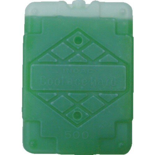 イノアック 保冷剤 容器500g -11℃ 緑 25×140×195mm [CAH-500-11] 販売単位：1