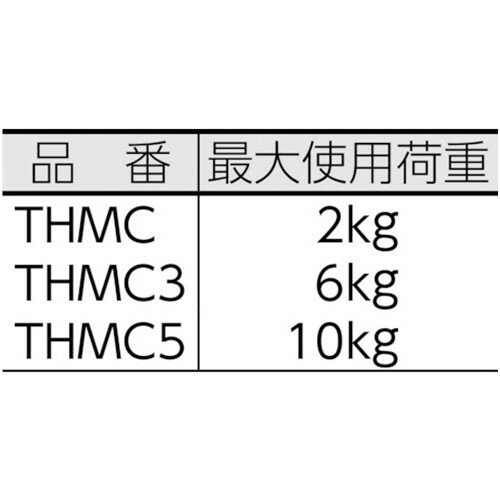 TRUSCO トラスコ中山 ほうき・モップキャッチ 5連 [THMC5] 販売単位：1