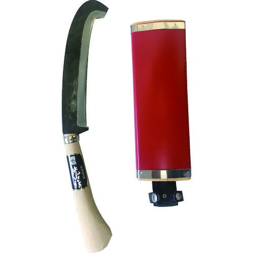 鉈 なた 豊稔 光山作 つる切鉈 鞘入 安来鋼付 [HT-3675] 販売単位：1 送料無料