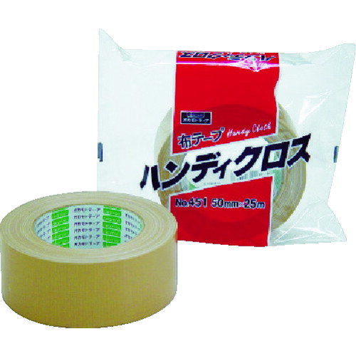 包装带 - okamoto 布テープハンディクロス No.451 [451-50] 販売単位：1