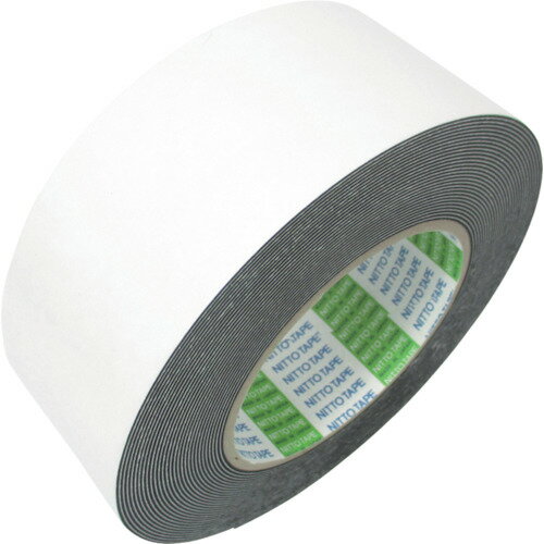 日東 発泡ブチルゴム基材両面テープ No.541 50mm×10m ブラック [541-50] 販売単位：1