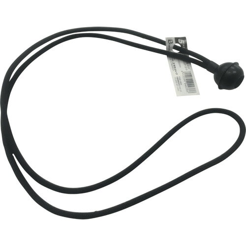 ユタカメイク ゴム ボール止めバンジーコード 5mm×600mm 黒 [BCB-612] 販売単位：1