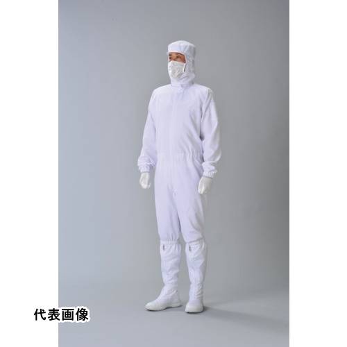 クリーンルーム用ウェア ISO Class 7 ADCLEAN クリーンスーツ ホワイト L [CK10341L] 販売単位：1 送料..