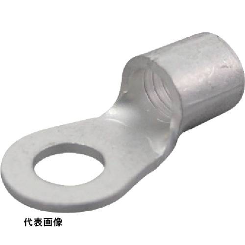 Rakuten - ニチフ 裸圧着端子 R形(100P) より線16.78~26.66 外寸16.5mm スタッド径8.4mm [R 22-8] 販売単位：1 送料無料